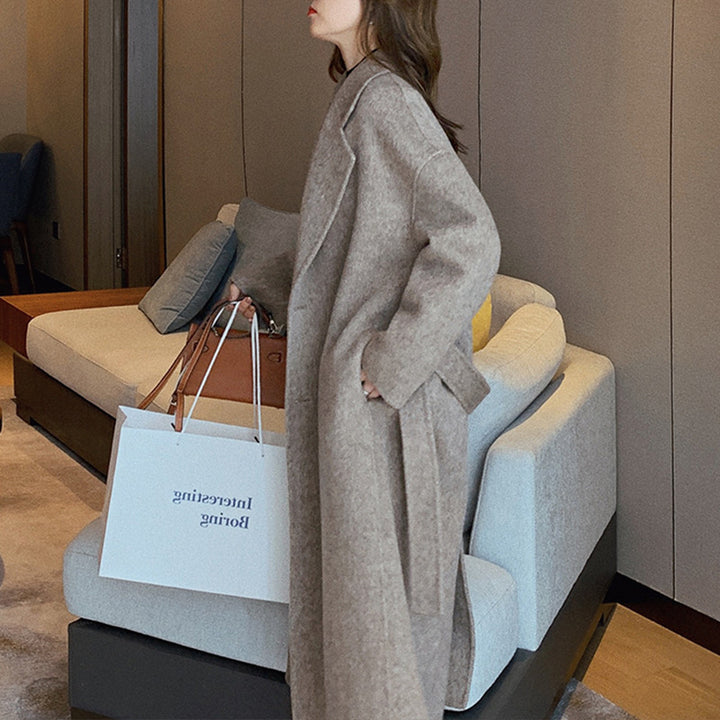 Damen Elegante und lässige Oversized-Wolljacke Drune