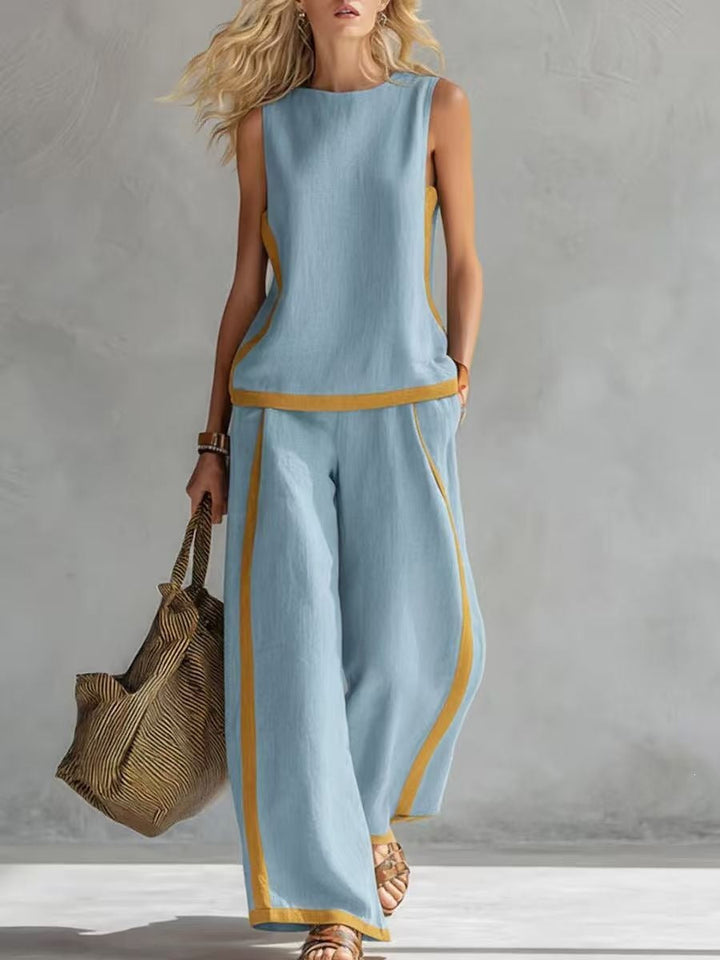 Damen lässiges Sommeranzug-Set Drune