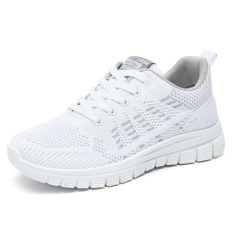 Damen Hochleistungs Atmungsaktive Lauf Sneakers mit Gepolstertem Support Drune