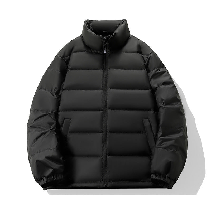 Damen Modische Funktionsjacke mit Hohem Kragen Drune