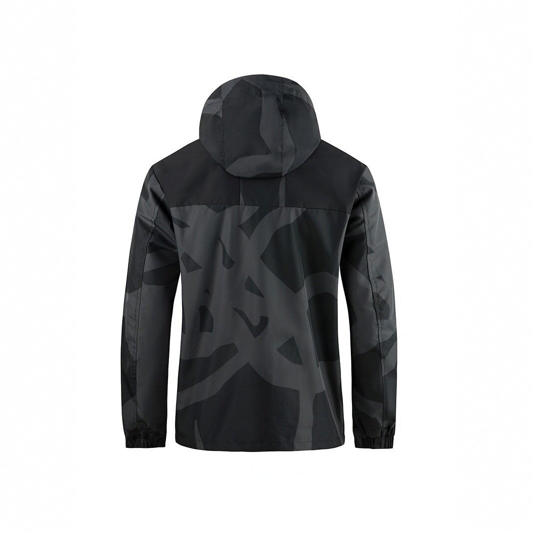 Herren Technische Outdoorjacke mit Kapuze Drune