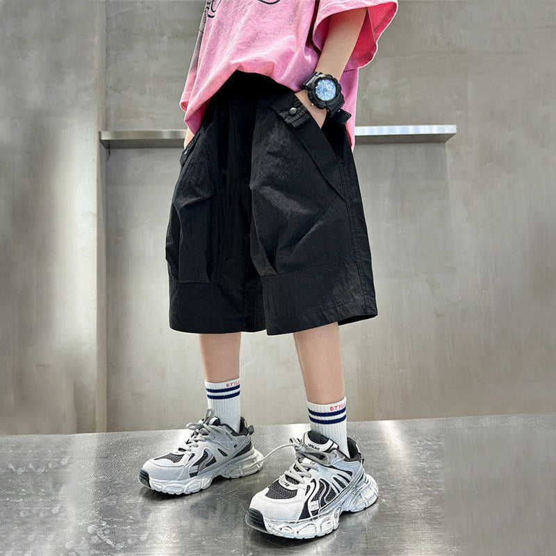 Unisex lässige Cargo-Shorts von Drune