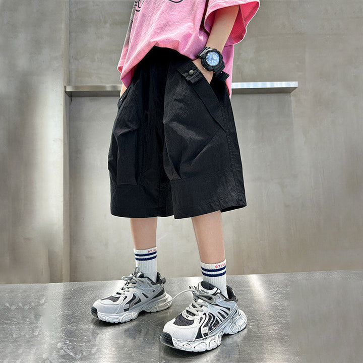 Unisex lässige Cargo-Shorts von Drune