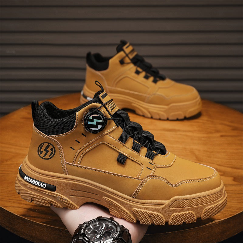 Damen Modische High-Top Sneakers mit schnelltrocknendem Obermaterial Drune