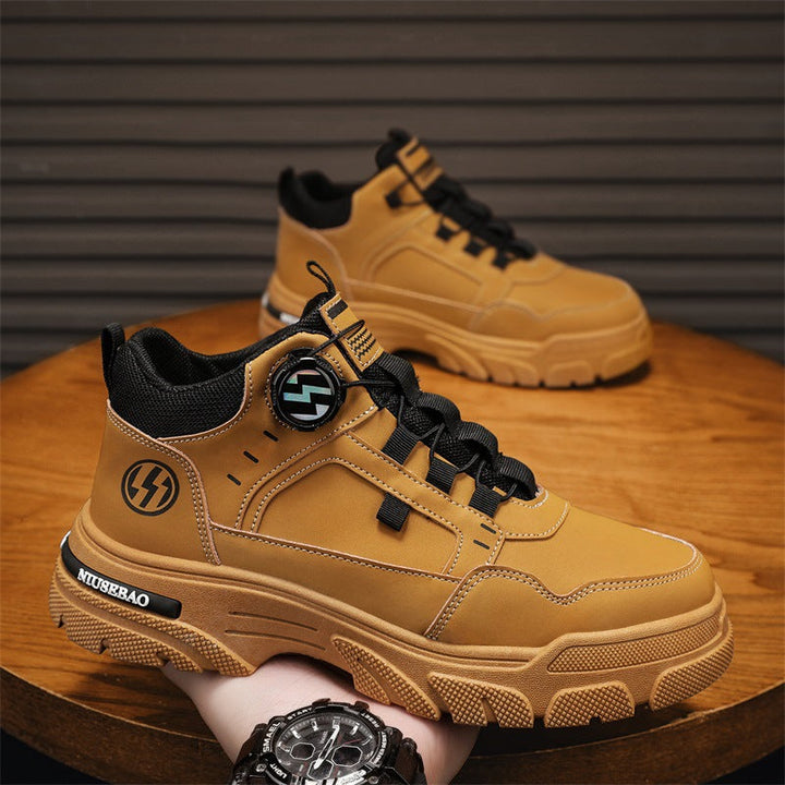 Damen Modische High-Top Sneakers mit schnelltrocknendem Obermaterial Drune