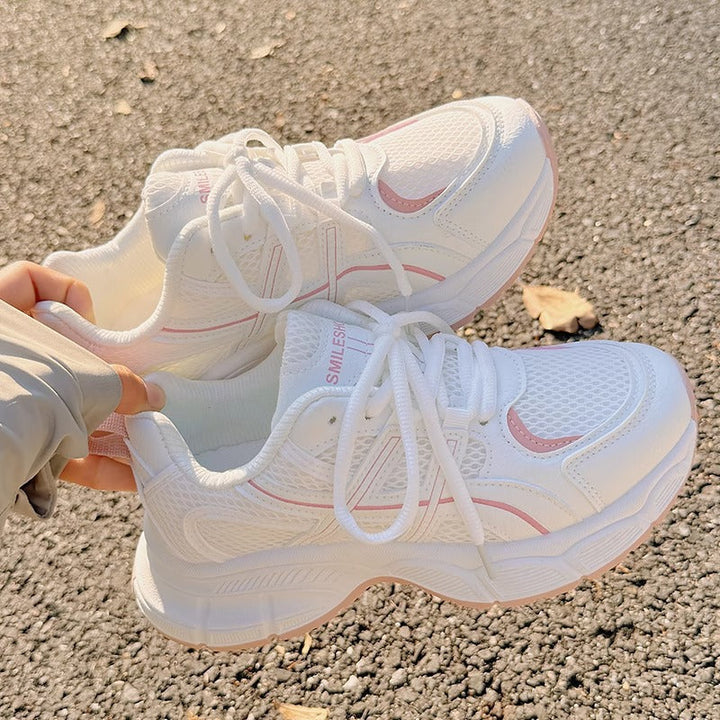 Damen Sportliche Mesh-Sneaker mit dämpfender Sohle und modernem Design Drune