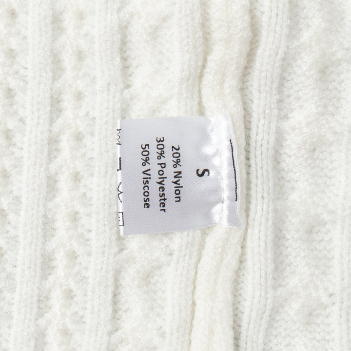 Damen Strickanzug mit hohem Kragen und weitem Schnitt Drune