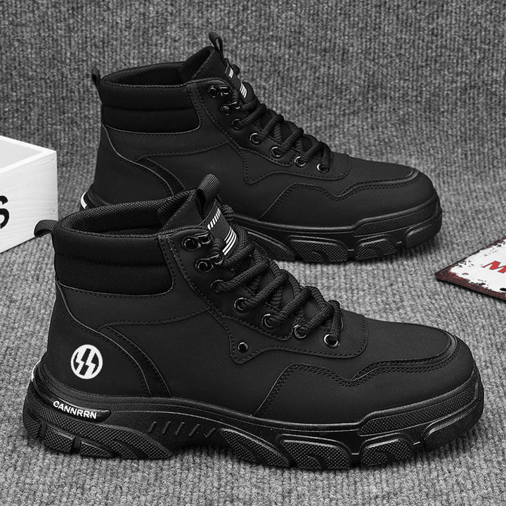 Damen modische High-Top Sneakers mit rutschfester Sohle und atmungsaktiver Konstruktion Drune