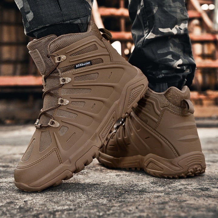 Herren taktische Schuhe mit hoher Knöchelsupport und rutschfester Sohle Drune