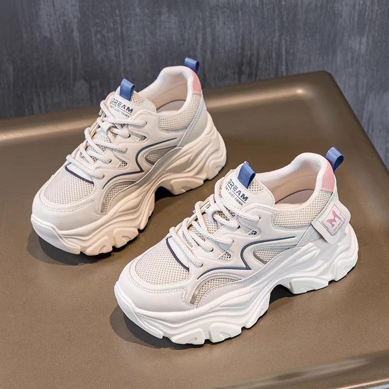 Damen Sportliche Sneakers mit Air Cushion Technologie und atmungsaktiver Mesh-Oberfläche Drune