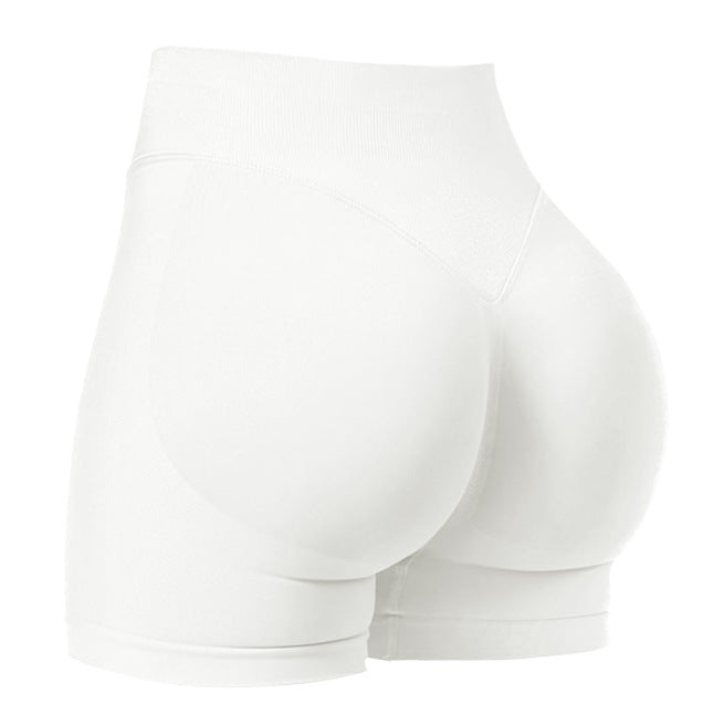 Damen Sport-Bikini-Oberteil mit hoch geschnittenen Shorts und nahtlosem Design Drune