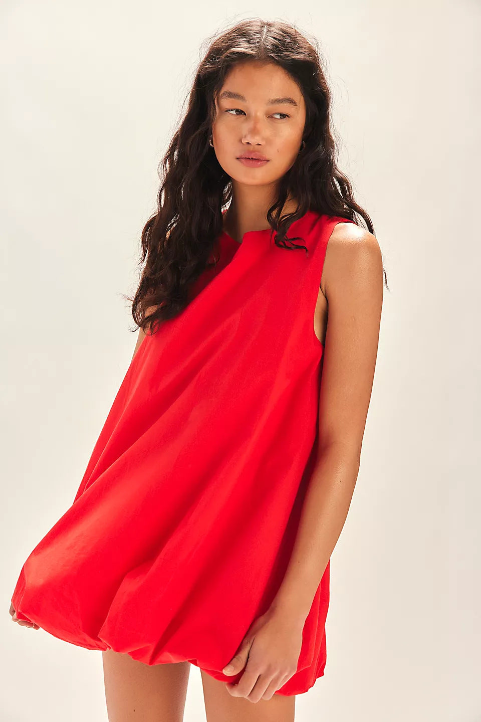 Damen lässiges oversized Sommerkleid mit voluminösem Schnitt Drune