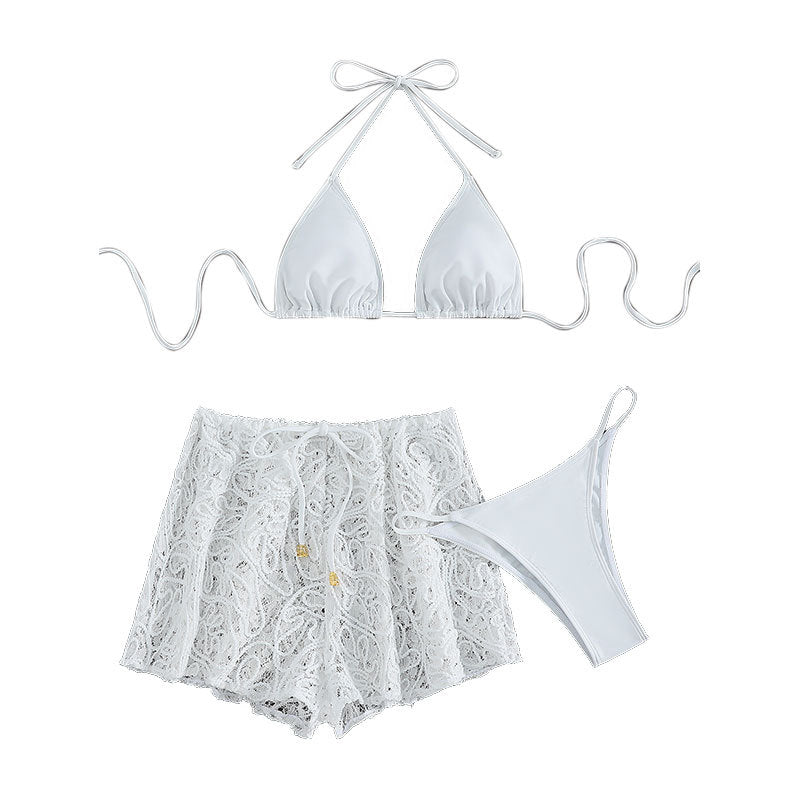 Damen Spitzen Strandshorts Drune