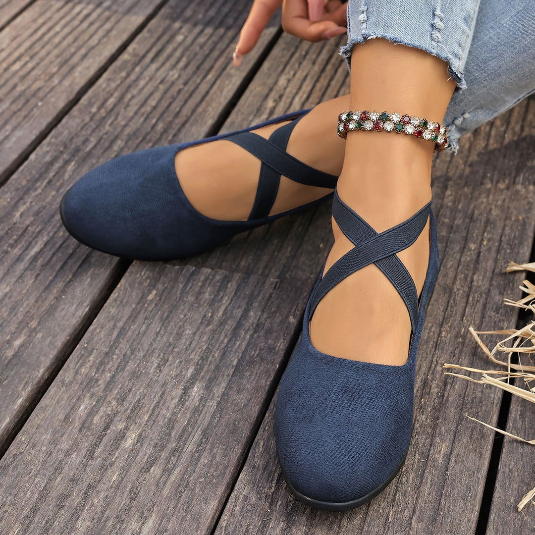 Damen Halbschuhe mit elegantem Riemendesign Drune