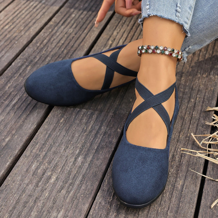 Damen Halbschuhe mit elegantem Riemendesign Drune