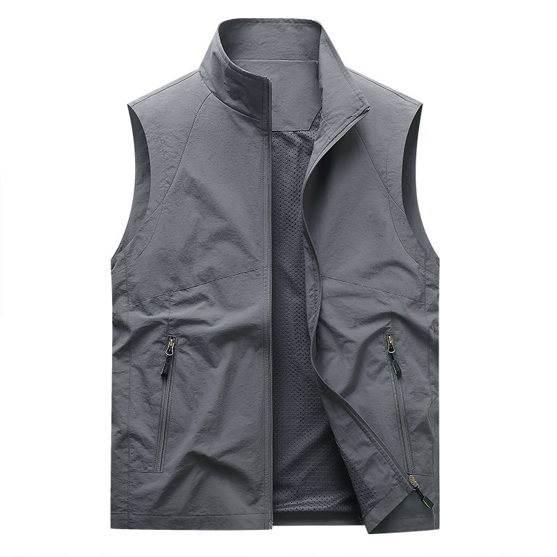 Damen Leichte Outdoor-Weste mit praktischen Taschen