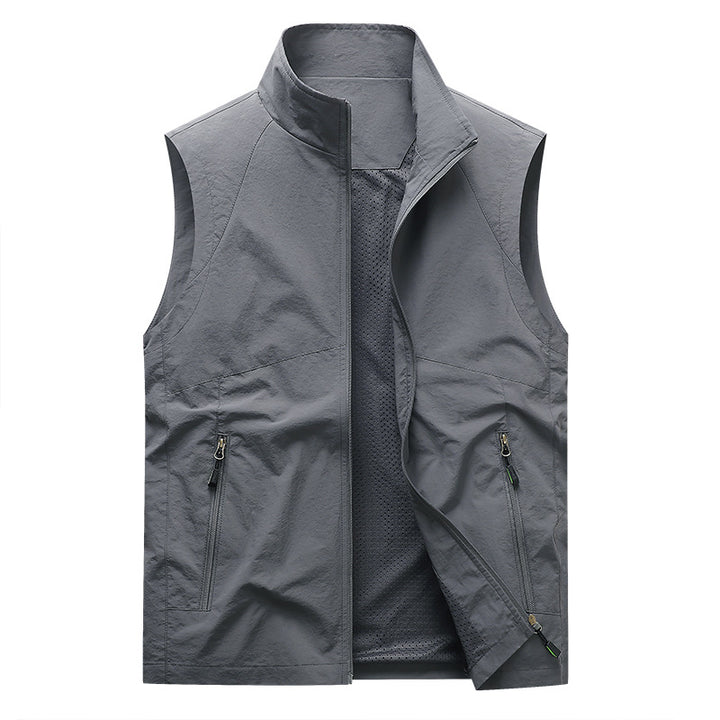 Damen Leichte Outdoor-Weste mit praktischen Taschen