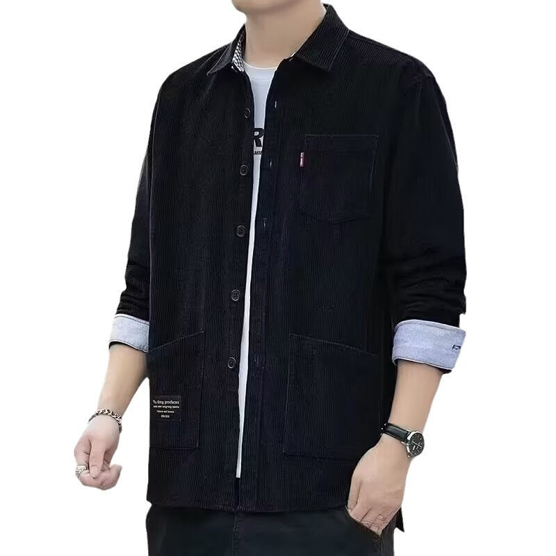 Herren modische Cordjacke Drune