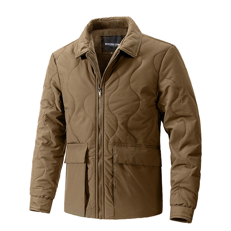 Herren Steppjacke mit seitlichen Taschen Drune