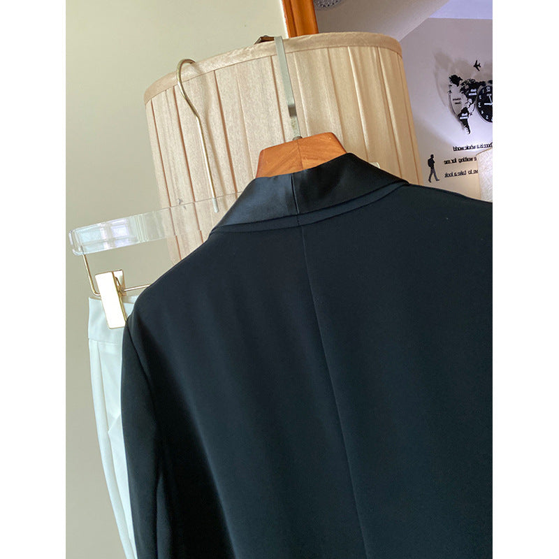Damen Eleganter Smoking-Blazer Drune