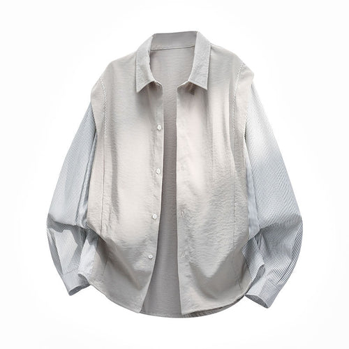 Damen Modische Bluse Drune