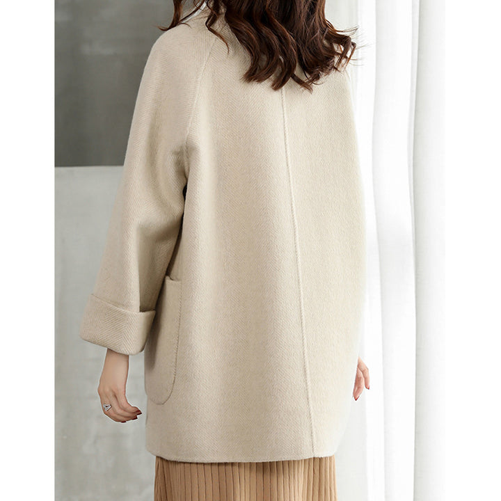 Damen Elegante Oversized-Blazerjacke Drune