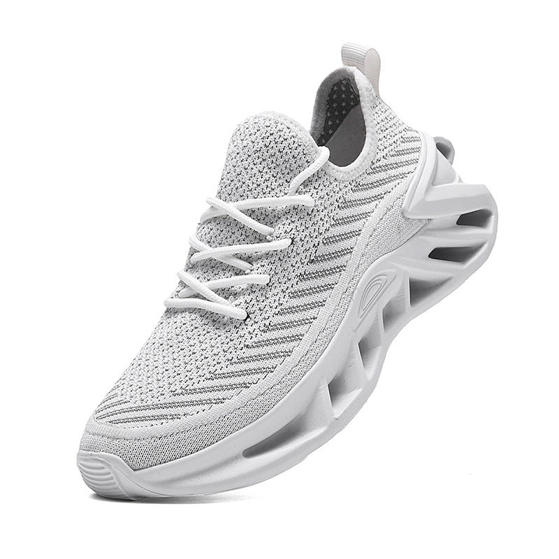 Herren leichte atmungsaktive Strick-Sneaker mit gedämpfter ergonomischer Laufsohle Drune