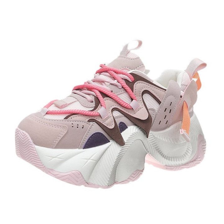 Damen Sportliche Chunky Sneakers mit trendiger Silhouette und bequemer Dämpfung Drune