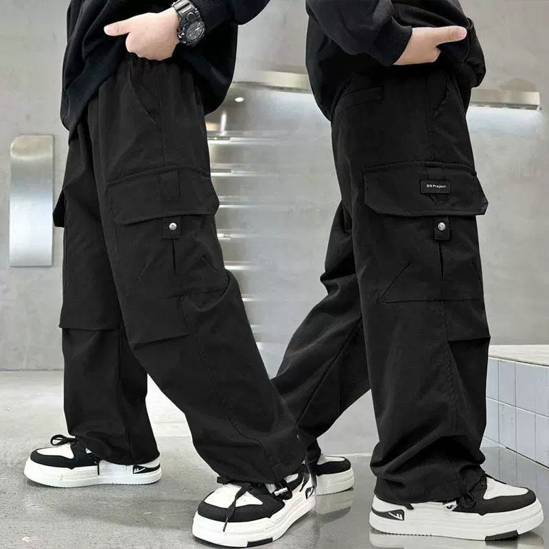 Unisex weite Cargo-Hose mit praktischen Taschen Drune