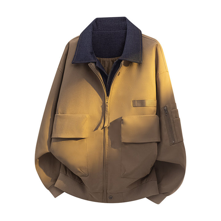 Herren Utility-Jacke mit praktischen Taschen Drune