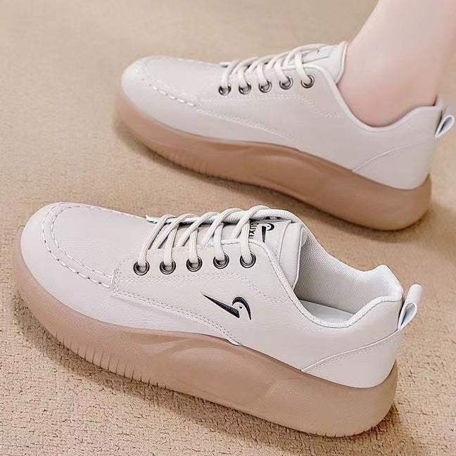 Damen Sportliche Sneakers mit bequemer Gummisohle und klassischem Design Drune