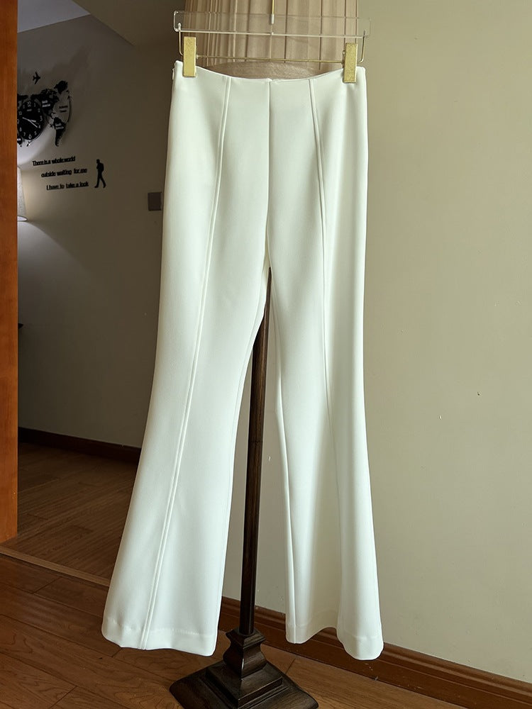 Damen Elegante Kickflare-Hosen Drune