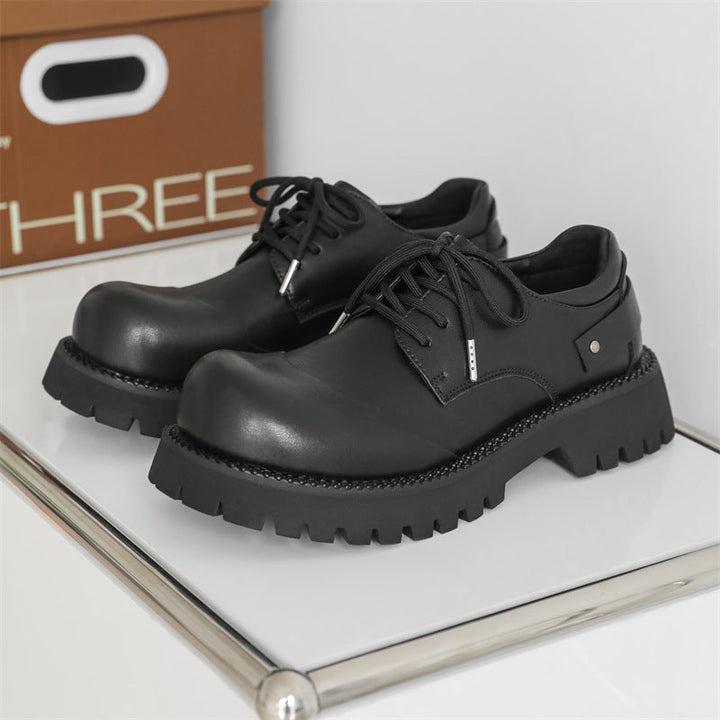 Herren Derb geschnürte Lederschuhe Drune
