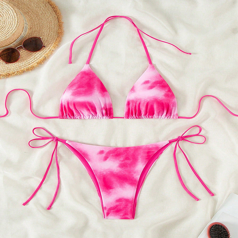 Damen Triangel-Bikini mit verstellbaren Trägern Drune