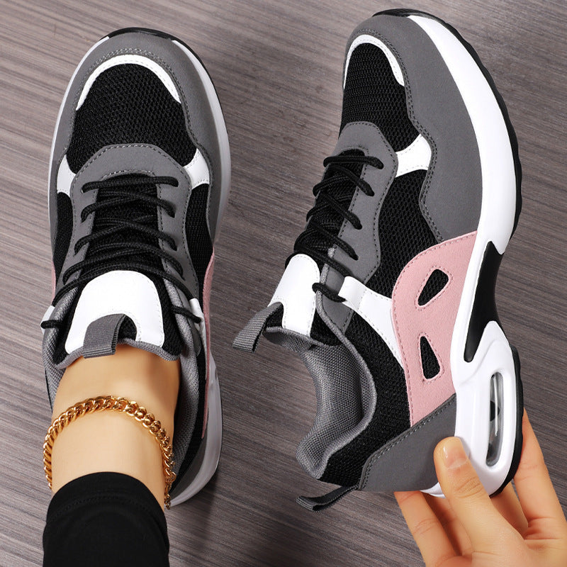 Damen nan urbaner Chunky-Sneaker mit integrierter Luftkammer, atmungsaktivem Mesh und stabilisierender Fersenkappe Drune