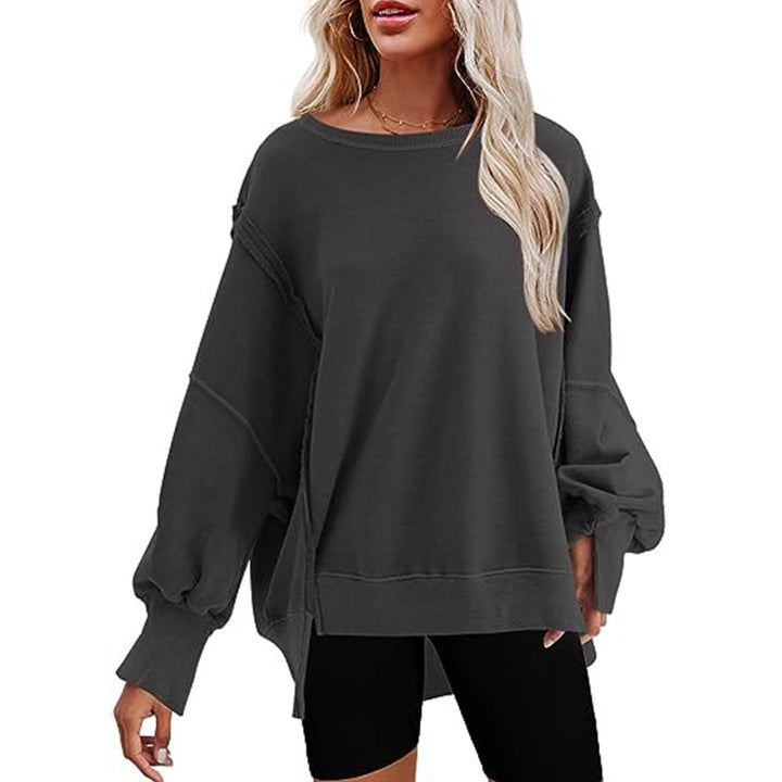 Damen Oversized Sweatshirt Drune