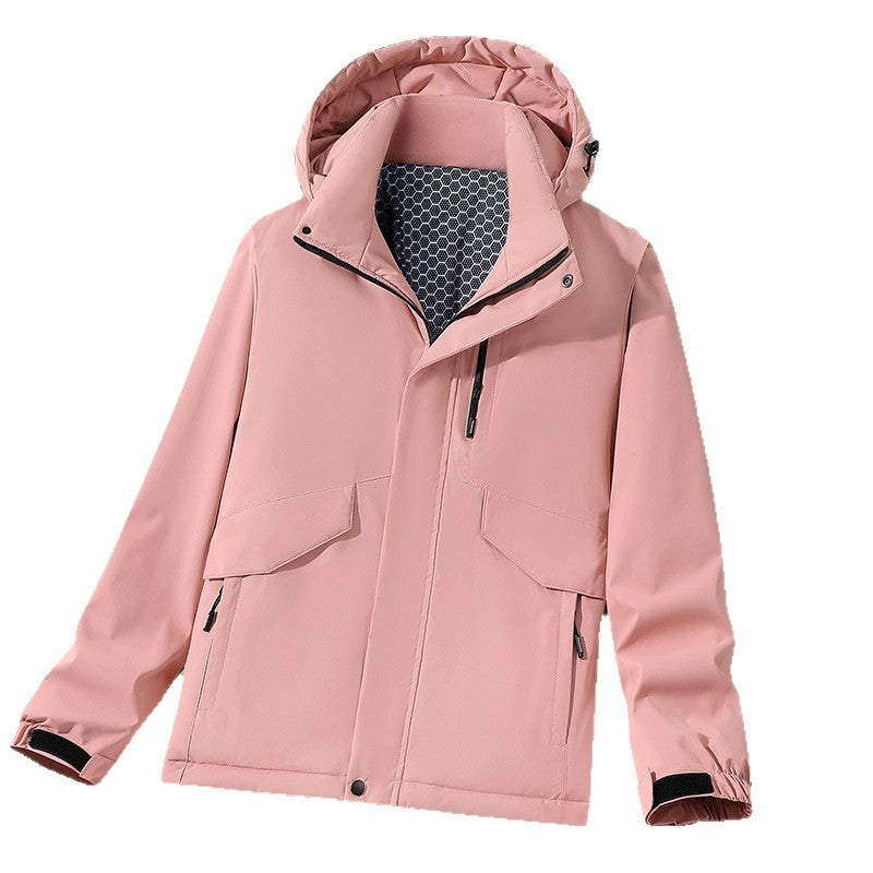 Herren Wetterfeste technische Jacke Drune