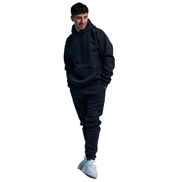 Damen nan extraweicher Oversize-Hoodie mit strukturierter Kängurutasche, überschnittener Schulter und angerauter Innenseite Drune