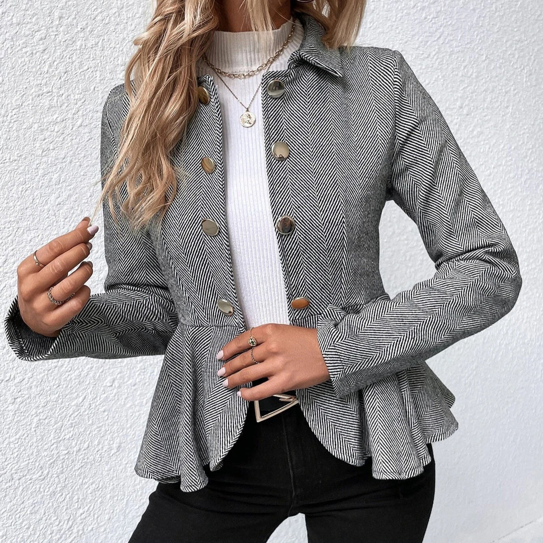 Damen Modische Blazerjacke