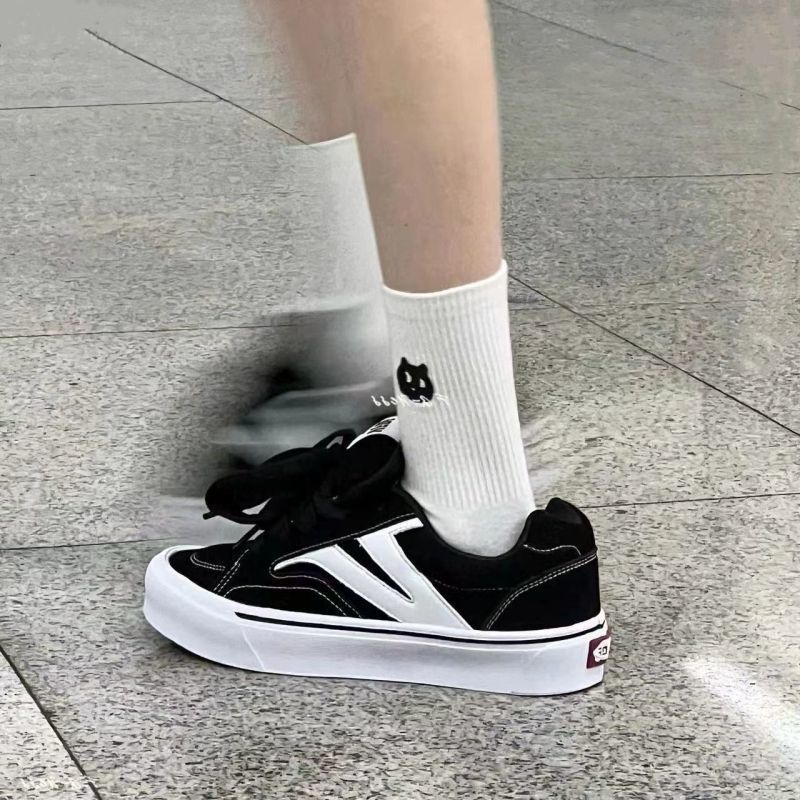 Damen modische Sneaker mit hoher Sohle Drune