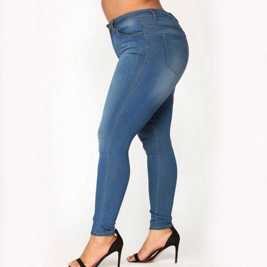 Damen Hochgeschnittene figurformende Jeggings im Skinny-Look mit knöchellanger Passform Drune