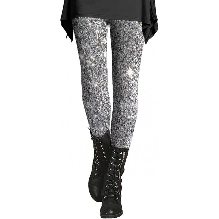 Damen Gemusterte Weihnachtsleggings Drune