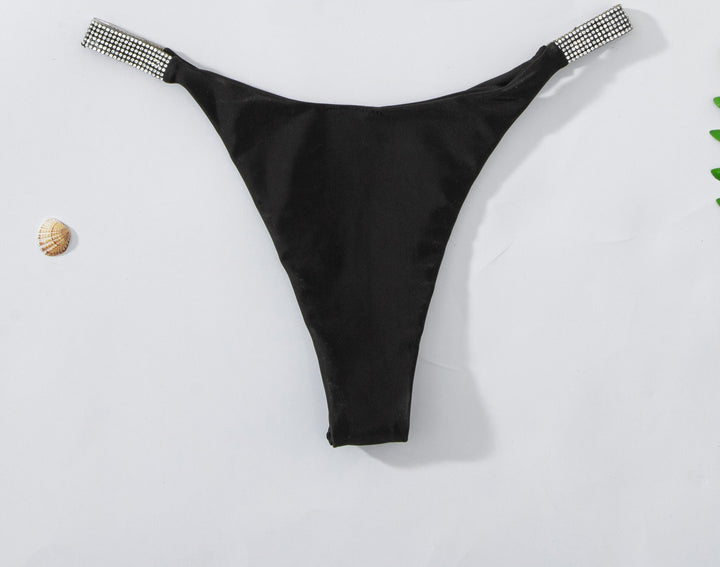 Damen Bikini-Unterteil mit funkelnden Strassdetails Drune