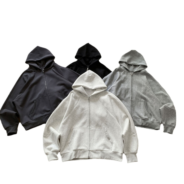 Damen Sportliche Kapuzenjacke Drune