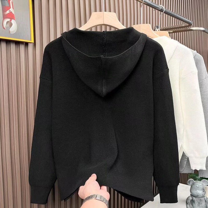 Damen Bequemer Hoodie mit Reißverschluss Drune