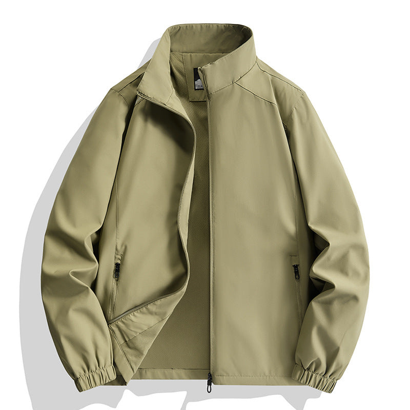 Herren Leichte Sportjacke mit hohem Kragen Drune 1787797825