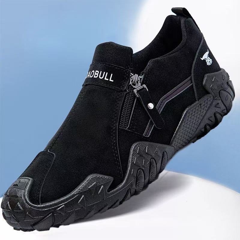 Herren Robuster Outdoor-Sneaker mit Reißverschluss und profiliertem Trail-Profil Drune