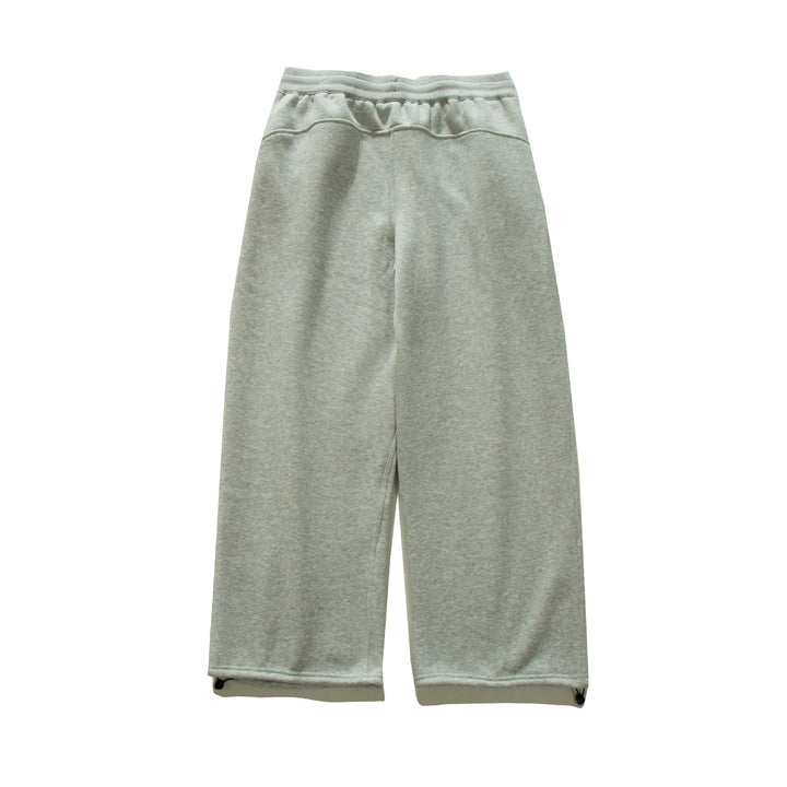 Damen Weite Sweat-Culotte mit Kordelzug, Ziernähten und verstellbarem Saum Drune