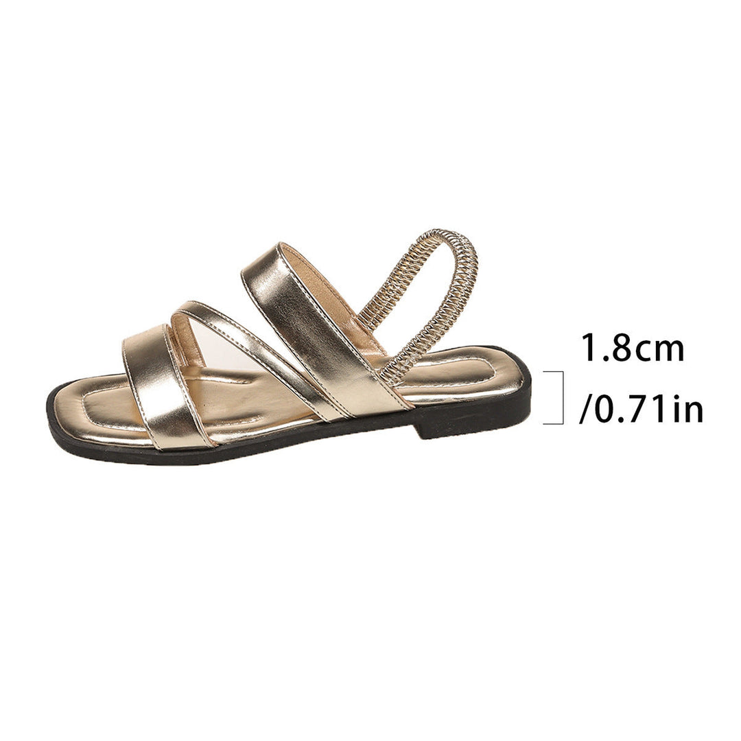 Damen Komfortable Riemchen-Sandalen mit gepolsterter Fußbettgestaltung Drune