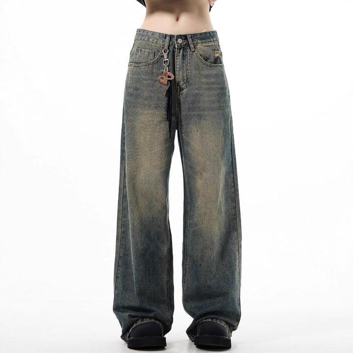 Damen Weitgeschnittene Jeans mit lässigem Schnitt Drune
